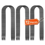 Vevor 10-INCH 12 Pack Rebar Stakes Heavy Duty Shape Galvanized Steel Ground. Fixed Price $20.95.