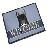 Caroline's Treasures Carolines BB1413MAT French Bulldog Welcome. Fixed Price $38.04.