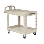 Rubbermaid Brute 500 Lb Medium Structural Foam Beige Heavy-duty Utility Cart. Fixed Price $269.99.