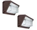 2PACK 60W Led Wall Light With Dusk-to-dawn Photocell, Waterproof IP65. Fixed Price $110.00.