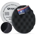 8" Black Waffle Extra Fine Foam Finishing Grip Pad Final Buff Polish Wax Detail. Fixed Price $15.99.