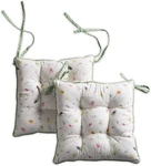 Maison D' Hermine Pads For Dining Chairs 16"X16" Botanical Fresh All Over. Fixed Price $47.49.
