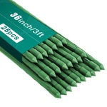 Feed Garden Stakes 3FT 25 Pack, Sturdy Plant 36INCH, Green. Fixed Price $44.28.