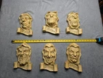 Joseph Lester Seven Deadly Sins Wall Plaques Set Of 6 Design Toscano. Fixed Price $129.99.