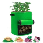 Fds Vegetable Planting Bags, Fabric Pots Plants Growing Via Flap & Handle. Fixed Price $19.99.