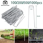 6" Garden Stakes Galvanized Sod Staples 100/200/500/1000 Pack Landscape. Fixed Price $61.86.
