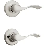 Kwikset Balboa Satin Nickel Hall/closet Passage Door Lever (92001-528). Fixed Price $16.99.