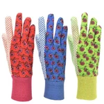 & 1852-3 Women Soft Jersey Garden Gloves, Work 3-PAIRS Gree.... Fixed Price $16.93.
