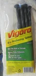 8" Anchoring Pack Black Plastic Spikes Vigoro Nylon Spiral New Sealed. Fixed Price $6.75.