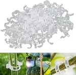 100 Pcs Secured Plastic Plant Clip, Support Clips, Garden For Climbi. Fixed Price $31.17.