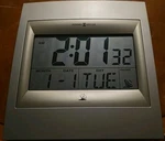 Howard Miller Accuwave Dd Wall Table Alarm Clock Date Day Temp Time Zone. Fixed Price $42.49.