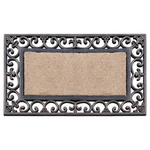 A1HC Natural Coir And Rubber Large Mat, 18" X 30", Thick Durable Doormat.... Fixed Price $44.16.