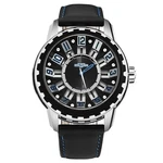 Dewitt Men's 'academia Slide' Black Dial Titanium Bezel AC.SLD.001 Rpb. Fixed Price $15500.00.