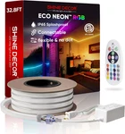 Led Rgb Neon Rope Lights Ac 120V, Expandable & Cuttable Bright Strip Lighting Wi. Fixed Price $233.99.