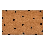 Calloway Mills Black Polka-dots Coir Doormat 17X29 Indoor Entryway Floor. Fixed Price $34.77.