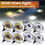 Lot Solar In Ground Lights Outdoor Buried Lamp Disk 8 16LED Lawn Pathway. Fixed Price $23.55.