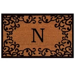 Calloway Mills 180022436N Chateaux Monogram Doormat 24X36 Letter. Fixed Price $67.12.