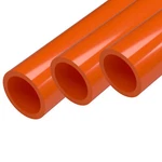 1" Sch Furniture Grade Pvc Pipe, 40"L, Orange (3-PK), Formufit Made In Usa. Fixed Price $28.99.