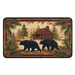 Worltoldb Forest Bear Indoor Outdoor Entrance Floor Mats Non-slip Washa. Fixed Price $34.34.