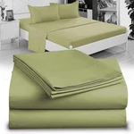 Microfiber Full Sheet Set 4-PC Double Brushed Ultra Soft Crescent Bedding. Fixed Price $39.98.