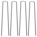 200 Pack 12" Garden Stakes Pins,heavy Duty Landscape Staples Pi.... Fixed Price $70.46.