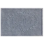 Calloway Mills 103172436 Poly Hello Indoor/outdoor Mat, 24" X 36", Light Grey. Fixed Price $34.03.