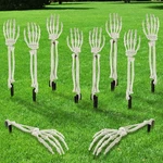 Diydec 10-PACK Realistic White Skeleton Stakes Halloween Yard Decorations. Fixed Price $48.58.
