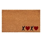 Calloway Mills Xoxo Doormat Tan Black 17X29 Non-slip Coir Entrance Rug. Fixed Price $59.13.