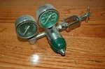 Hudson High-pressure Gas Regulator Valve 122-M-1 Gauges 4000 Psi 15. Fixed Price $30.00.