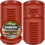 Bulk 6 Inch Plastic Saucer Interior Exterior Trays For Planter Pots. Fixed Price $38.02.