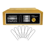 Sandbaggy 9 Gauge 6" Galvanized Landscape Staples Sod Fabric Pins -- Rust-free. Fixed Price $1456.00.