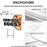 Visit Our Book Fair Yard Sign & Stake Outdoor Plastic Coroplast Window. Fixed Price $34.99.