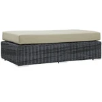 Modway Summon Patio Ottoman In Canvas Antique Beige. Fixed Price $330.99.