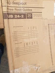 Deeproot Ub 24-2 Tree Barrier X W 40LF Black Inch Depth 20 Panels. Fixed Price $149.00.