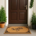 Luxurux Coco Welcome 1&APOS;5" 2&APOS;6" (coir Mat),. Fixed Price $28.88.