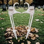 Seasons Halloween Skeleton Stakes Decorations, Love Pose 2 Piece Hands White. Fixed Price $30.08.