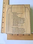 Art Gone Wild Rubber Stamp-create Rect. Box W/window If You Wish V1-1223. Fixed Price $12.50.
