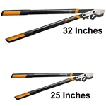 L5532, L5525 Fiskars Powergear Ii Steel Compound Bypass Lopper. Fixed Price $29.95.