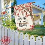 Baccessor Spring Floral Tree Swing House Flag 28X40 Double Sided Burlap Welcome. Fixed Price $44.78.