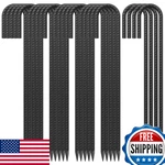 Euokok 24 Pack J Hook Rebar Stakes Inch 3/8 Diameter Metal For. Fixed Price $104.98.