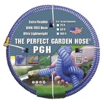 Tuff Guard PGH-100-BL 5/8 In Id X Ft Water Hose, Tpe Tube, Blue, Brass. Fixed Price $172.99.