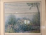 E.joseph Fontaine Painting! Hand Signed Limited Edition Summer Garden Lithograph. Fixed Price $180.00.
