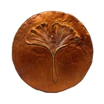 Stepping Stones Outdoor Pathway 10.8" Antique Bronze Ginkgo Garden Ou.... Fixed Price $32.49.