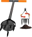 Hand Tiller For Gardening, 40 Inch Claw Twist Cultivator. Fixed Price $27.84.