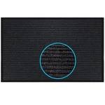 Luxurux Striped Black Mat Heavy Duty Indoor Outdoor Waterproof Low-profile. Fixed Price $127.48.