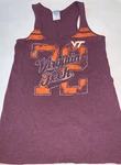 Virginia Tech Women Tank Top By Rivalry Threads Burgundy -size Small 3/5. Fixed Price $9.00.