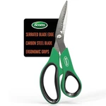 Scotts 8 In. Steel Garden Utility Shears W/ Serrated Blades - Comfort Grip Yard. Fixed Price $22.79.