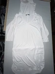 The North Face Cover-up Women's Small Cream Hooded Drawstring Zip Pocket. Fixed Price $5.40.