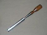 #70 Vintage Union Hdw 7/8 In-cannel Gouge Wood Socket Chisel Tool. Fixed Price $37.99.