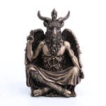 Veronese Design 3/4" Statue Of Baphomet Sitting Meditation Pose Resin. Fixed Price $24.18.
